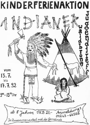 Plakat Ferienaktion 1998