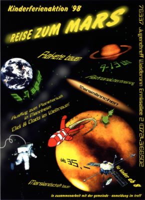 Plakat Ferienaktion 1998