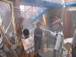 Roboter und Menschen